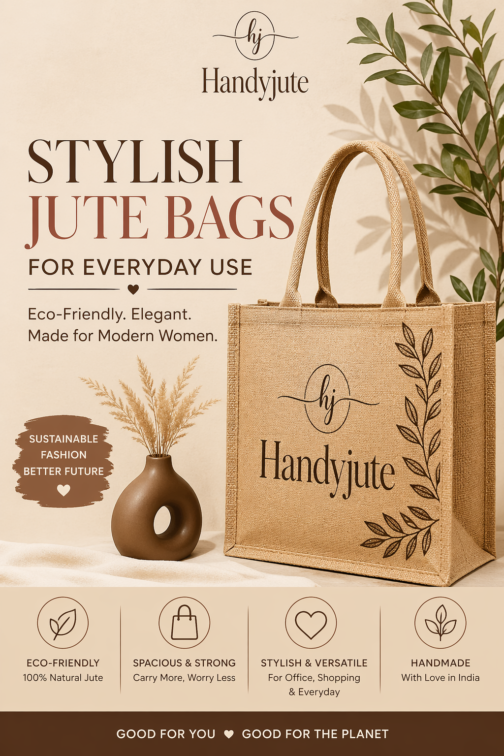 Best Jute Bags for Office Women in India