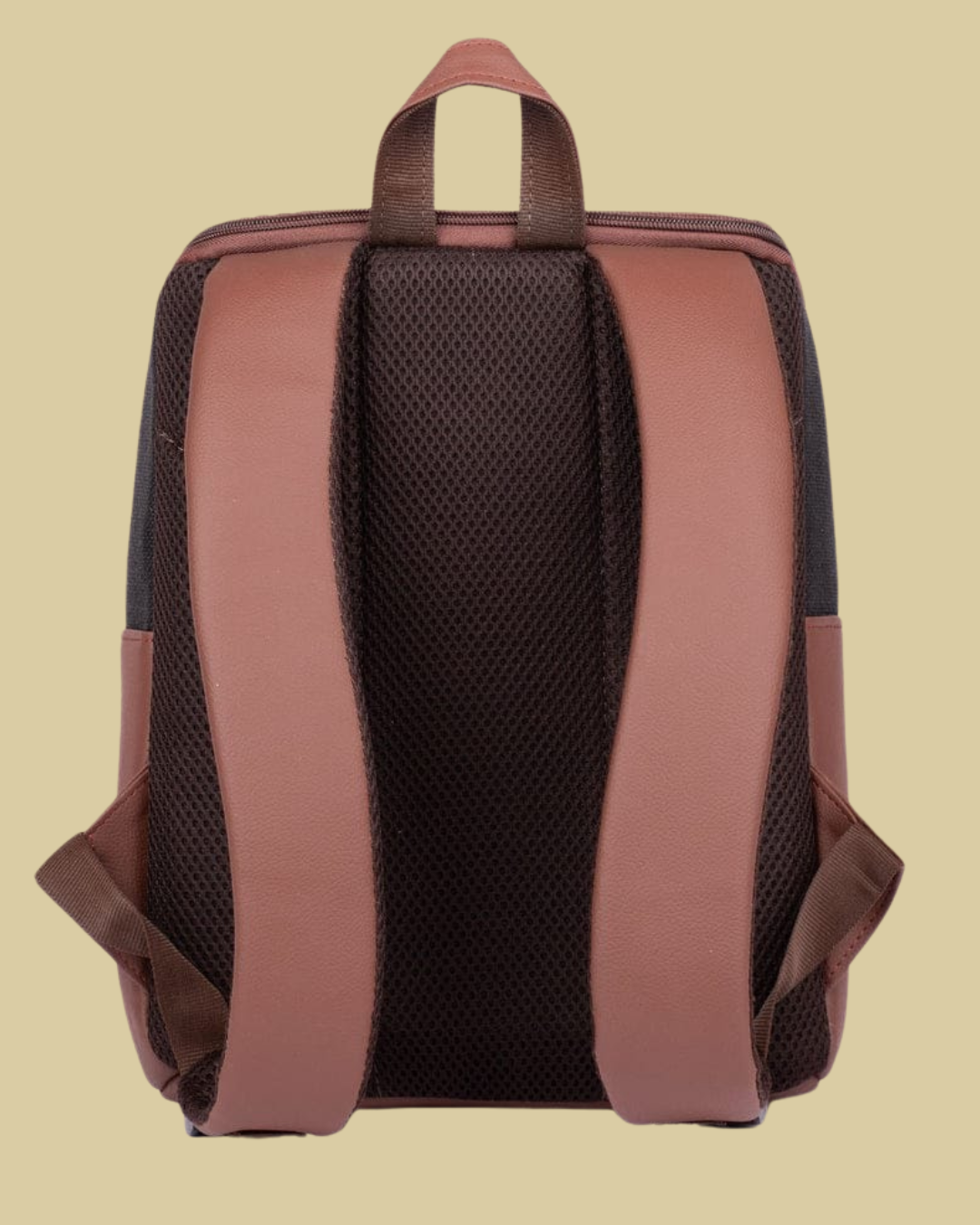 Black Floral Print Backpack 2