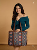 RED-APPLE multicolour office bag for women